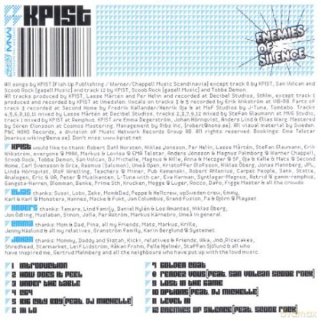 Kpist: Enemies of Silence [CD]