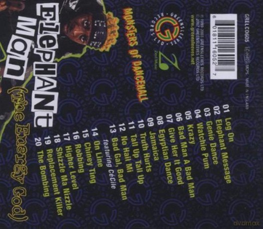 Elephant Man: Energy God [CD]