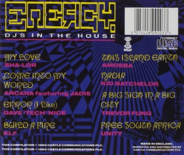 Sha-Lor: Energy-Dj's in the House [CD]