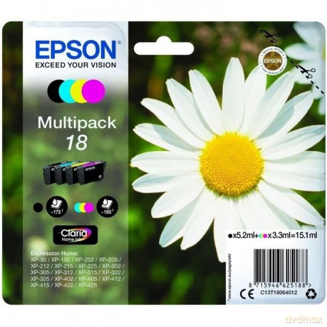 Ron Hawkins: Epson C13t18114022 Inkjet Cartridge For Xp30 - Black [CD]