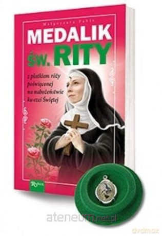 Medalik św. Rity [KSIĄŻKA]