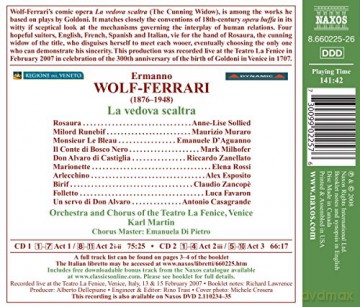 Wolf: Ermanno Wolf-Ferrari: La Vedova Scaltra [2CD]