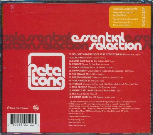 Pete Tong: Essential Selection [CD]