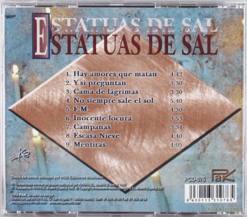 Estatuas De Sal: Estatuas De Sal [CD]