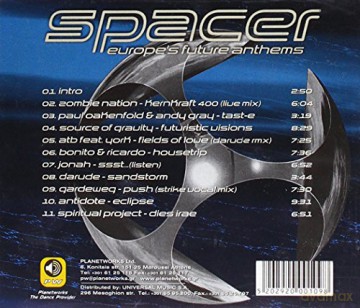 Spacer: Europe's Future Anthems [CD]