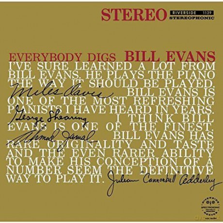 Bill Evans: Everybody Digs Bill Evans [CD]