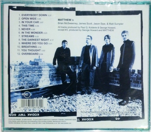 Matthew: Everybody Down [CD]