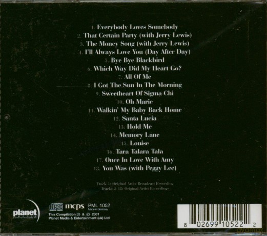 Dean Martin: Everybody Loves Somebody [CD]