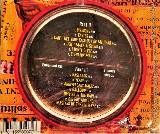 Golden Dogs: Everything in 3 Parts [CD]