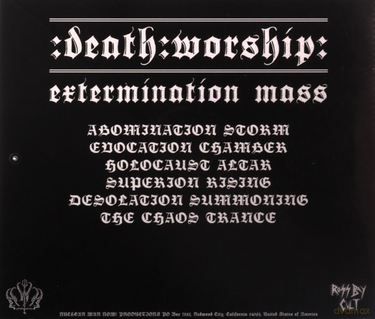 Death Worship: Extermination Mass [CD]