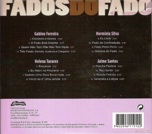 Fados Do Fado: Vol. 9 2011 [CD]