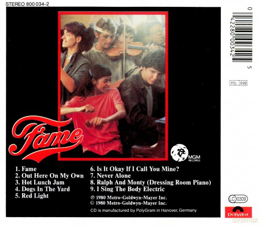 Fame: Fame: The Original Soundtrack From the Motion Picture [CD]