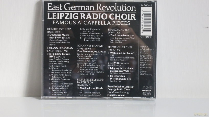 Johan Sebastian Bach: Famous a-Cappella Pieces [CD]