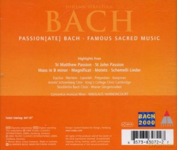 Nikolaus Harnoncourt: Famous Sacred Music [CD]
