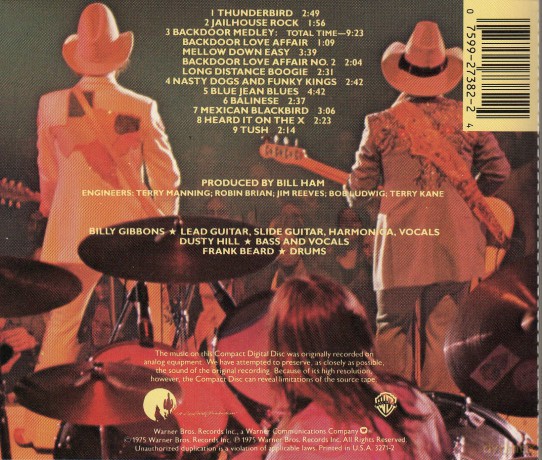 ZZ Top: Fandango [CD]