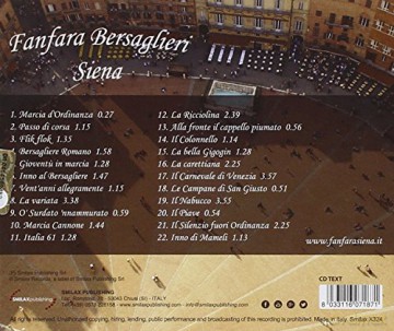 Fanfara Bersaglieri Siena [CD]