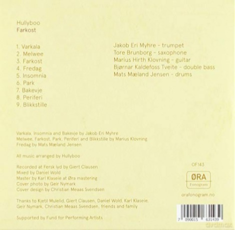 Hullyboo: Farkost [CD]