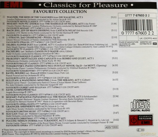 Favourite Collection [CD]