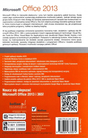 Microsoft Office 2013 Praktyczne programowanie... [KSIĄŻKA]