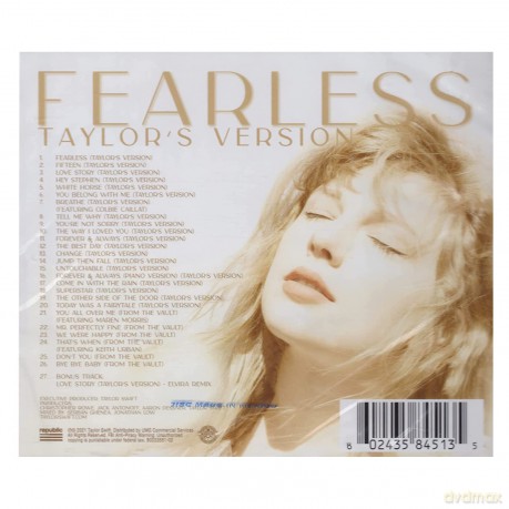 Taylor Swft: Fearless (Taylor's Version) [CD]