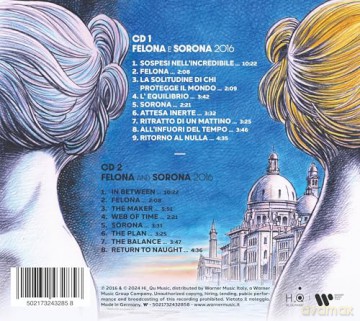 Le Orme: Felona E/And Sorona 2016 [2CD]