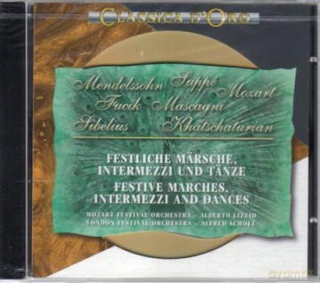 Wolfgang Amadeus Mozart: Festive Marches, Intemezzi and Dances [CD]