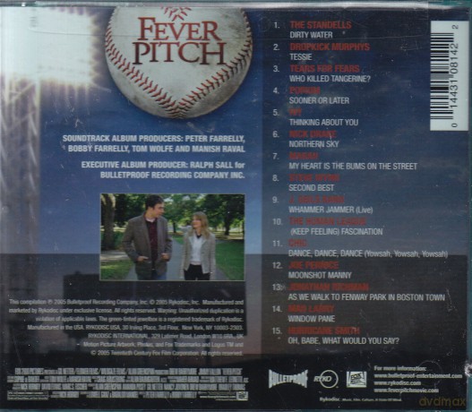 Fever Pitch - Original Soundtrack: Fever Pitch [CD]