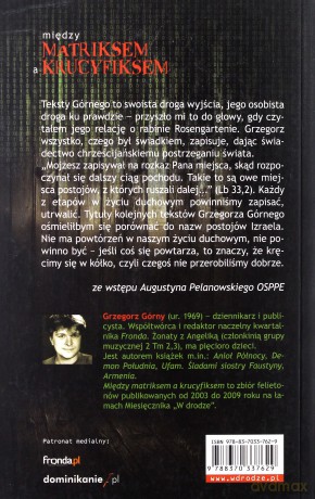 Między matriksem a krucyfiksem [KSIĄŻKA]
