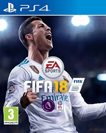 Fifa 18 (Nordic): Fifa 18 (Foreign Box English In Game) /Ps4 [CD]
