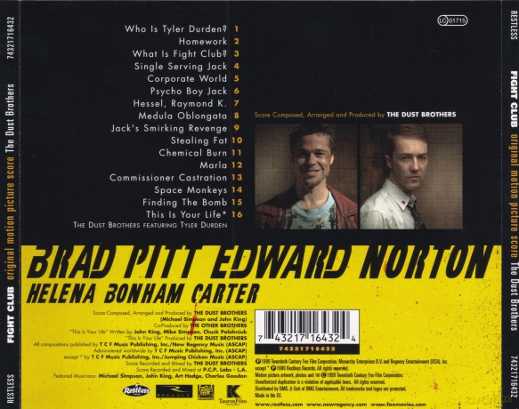 Fight Club [CD]