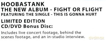 Hoobastank: Fight Or Flight Limited Edition With Bonus Dvd [2CD]