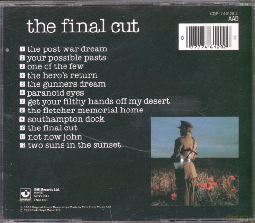 Pink Floyd: Final Cut [CD]
