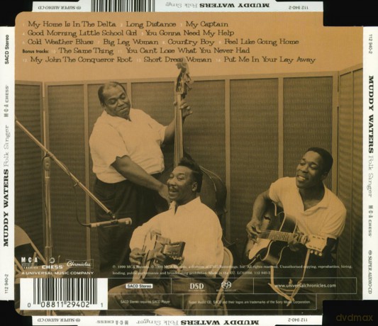 Muddy Waters: Folk Singer -Sacd- [CD]