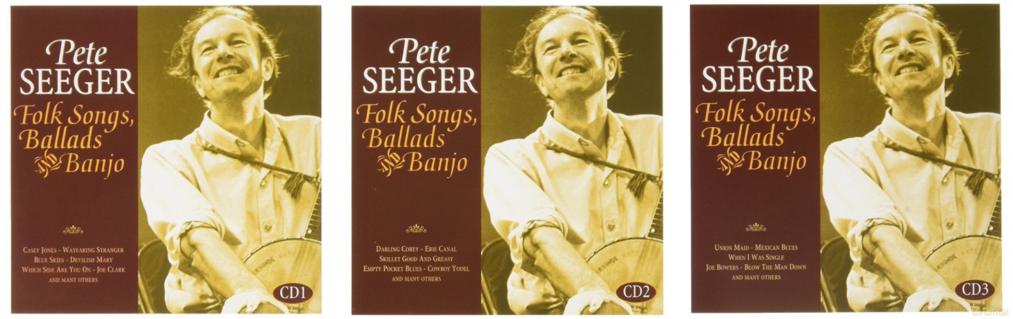 Pete Seeger: Folk Songs, Ballads and Banjo [3CD]