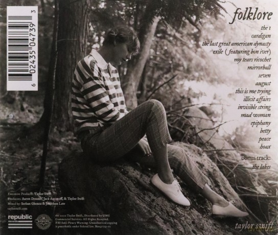 Taylor Swift: Folklore [CD]