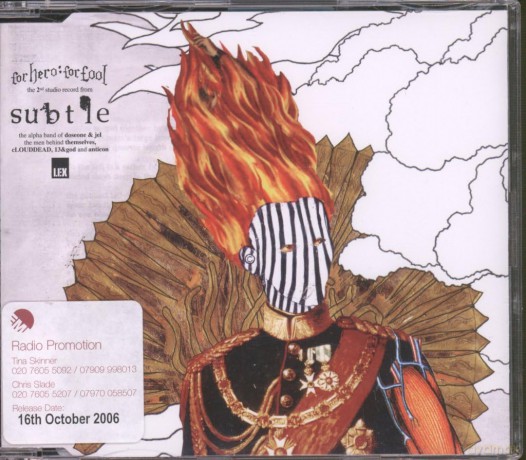 Subtle: For Hero For Fool [CD]