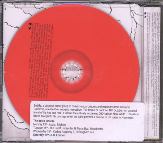 Subtle: For Hero For Fool [CD]