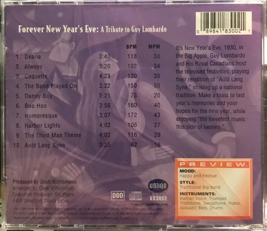 Swing Set: Forever New Year's Eve [CD]
