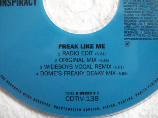 Tru Faith: Freak Like Me [CD]