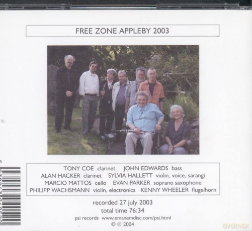 Free Zone Appleby 2003 [CD]