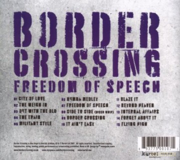Border Crossing: Freedom of Speech [CD]