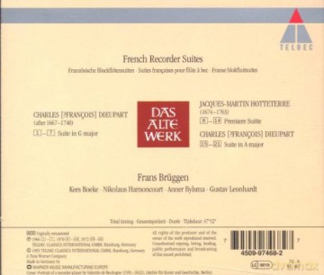 French Recorder Suites [CD]