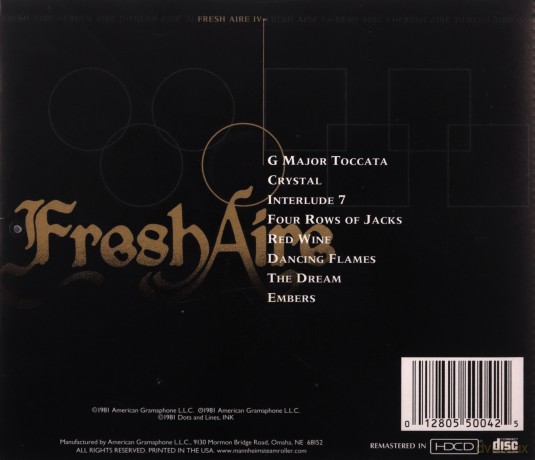 Mannheim Steamroller: Fresh Aire Iv: Winter [CD]