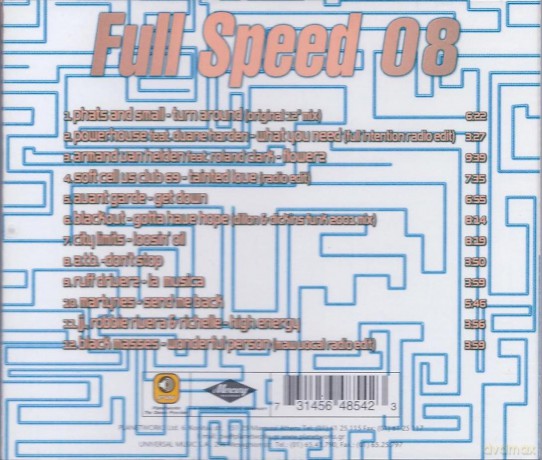 Full Speed 08 [CD]