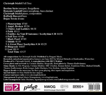 Christoph Stiefel: Full Tree [CD]