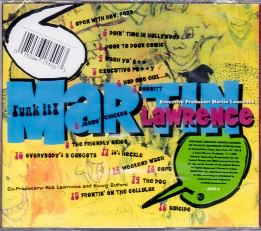 Martin Lawrence: Funk It [CD]