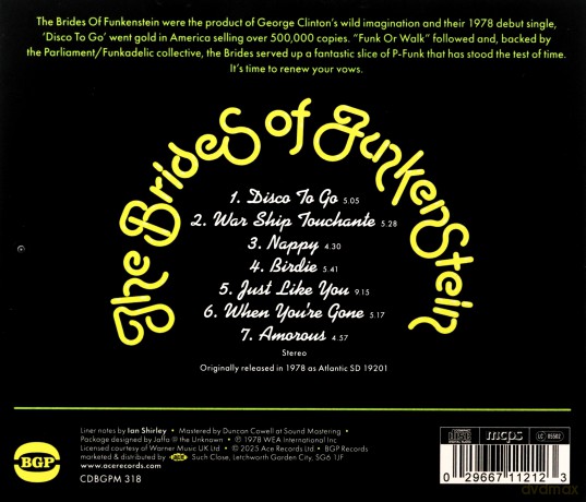 Brides Of Funkenstein: Funk Or Walk [CD]