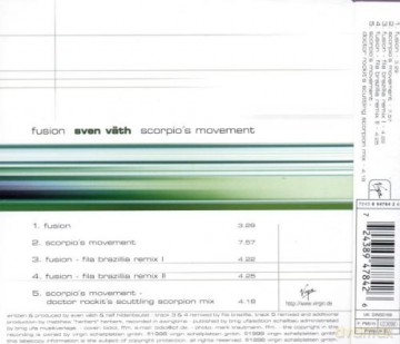 Fusion: Fusion/Scorpio's Movement [CD]