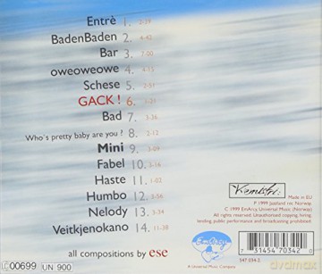 Ese: Gack [CD]