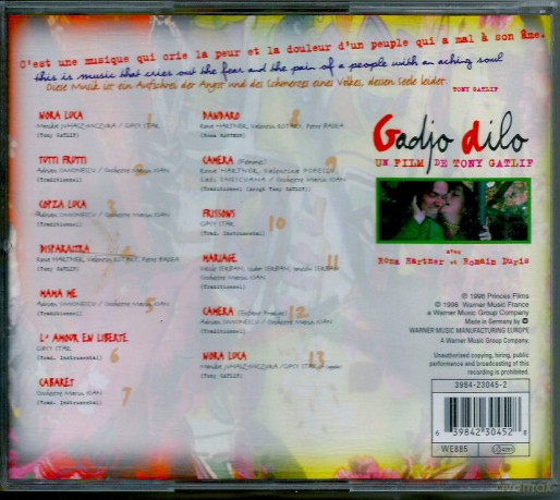 Gadjo Dilo: Un Film De Tony Gatlif [CD]